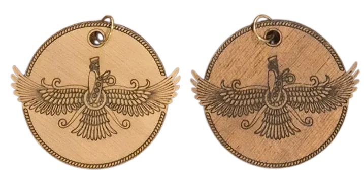 Engraved Roundel (2.5 in), view 3