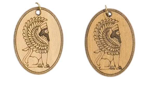 Engraved Roundel (2 in), view 2