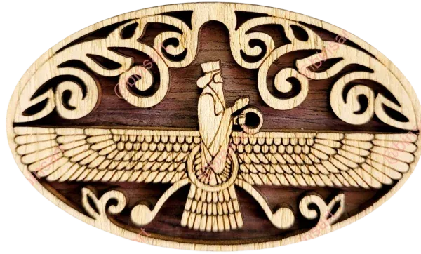 Farohar Scroll Oval