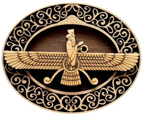 Farohar Filigree Oval (Dark)