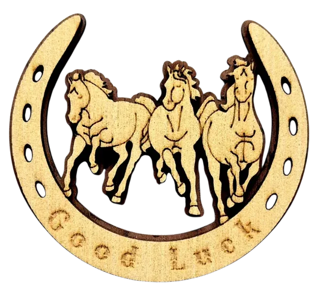 Galloping Horses Good Luck