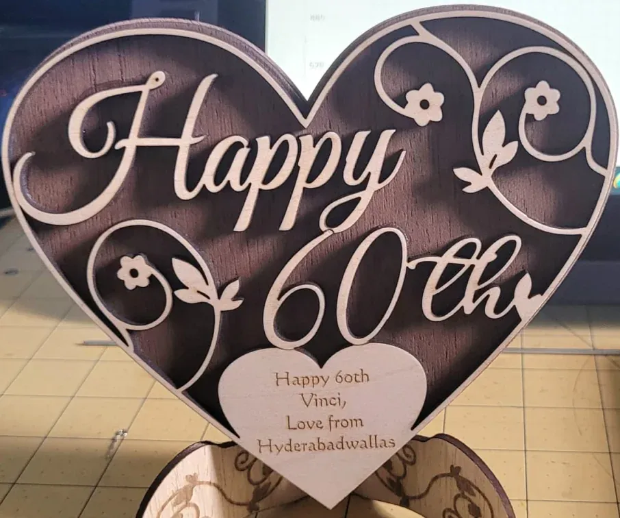 Happy 60th Heart