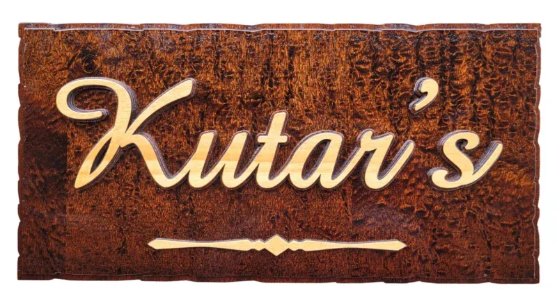 Script Nameplate